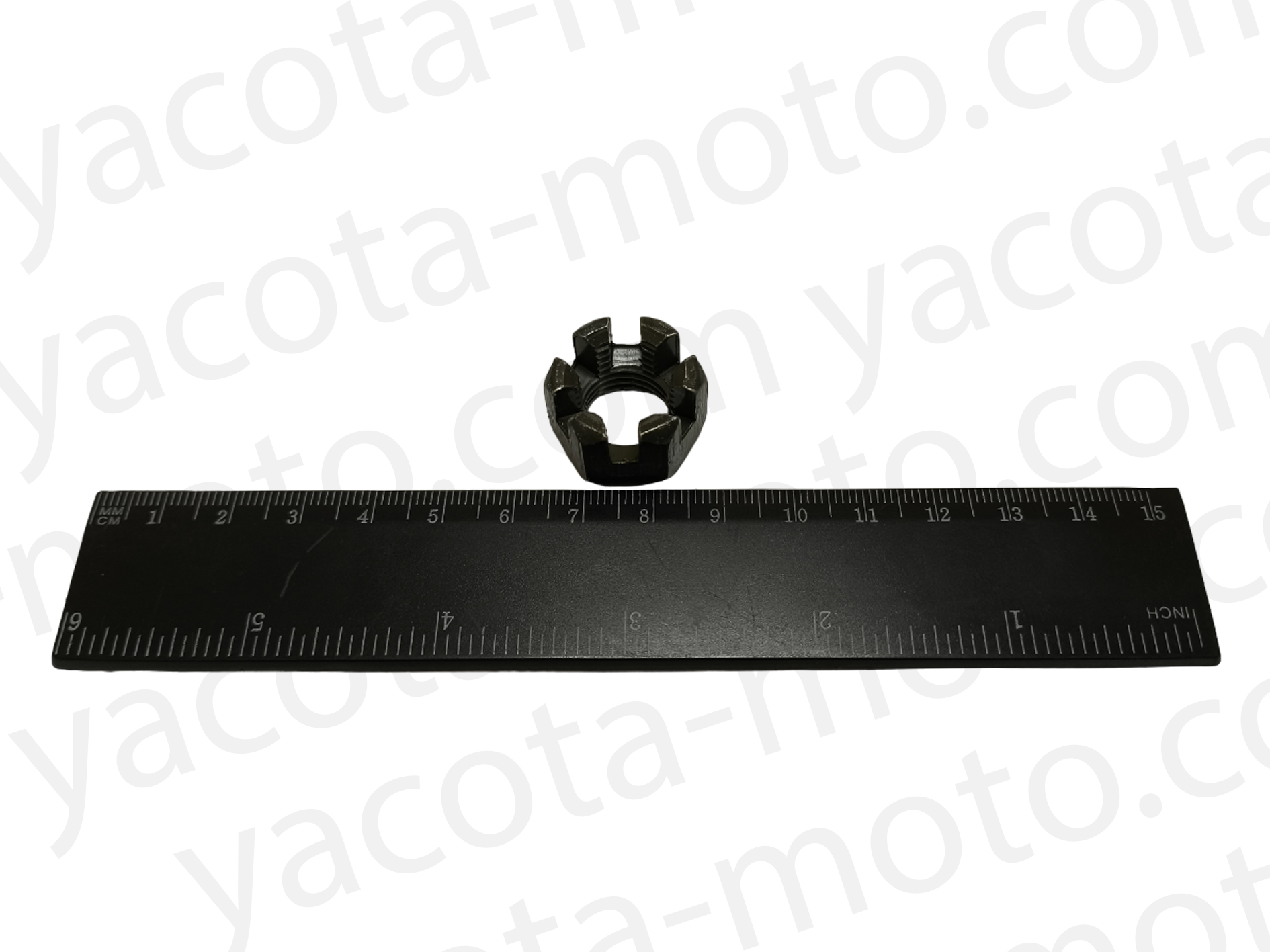 Корончатая гайка передней ступицы M14*1.5 Typhoon 250